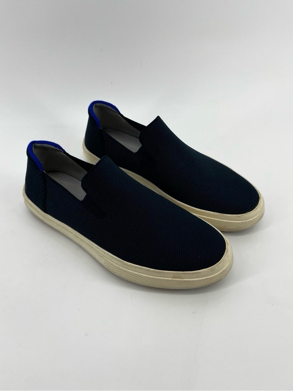 Rothy’s Original City Slip On Sneakers Casual Navy Blue - W 7.5 M 6